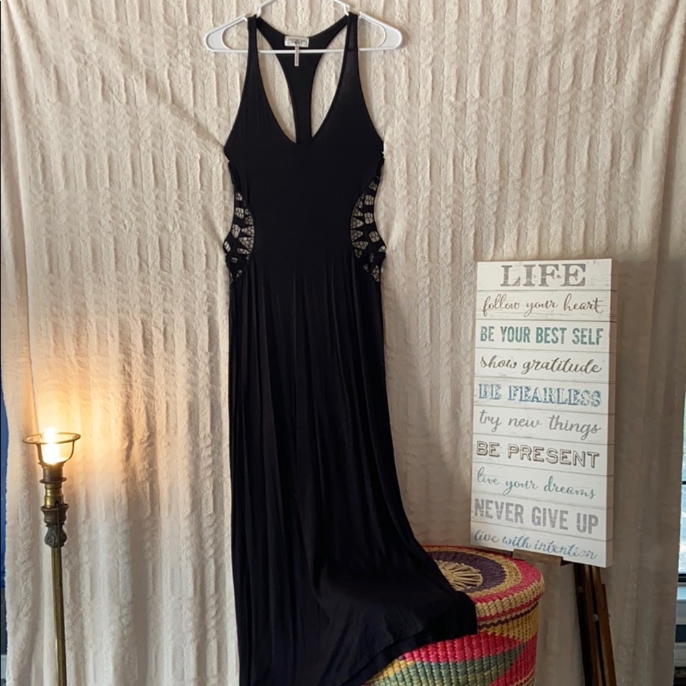 Long Black Urban Outfitters Dress
